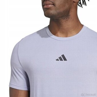 TRÉNINGOVÉ TRIČKO ADIDAS D4T veľ. L - fialovošedé