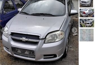 Chevrolet Aveo 1.4 2009 predám MOTOR F14D3, PREVODOVKa 5 rý