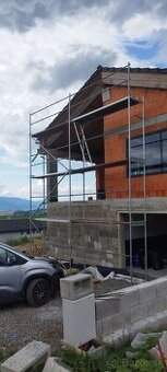 Predam NOVE fasadne lesenie 39m2