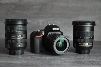 Nikon D5600 s novými objektívmi