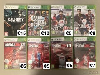 Xbox 360 hry na predaj