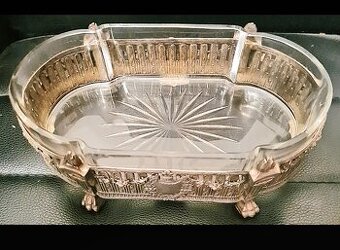 Investične striebro jardinière