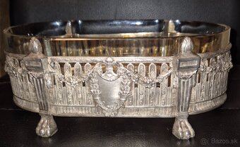 striebro - strieborna jardinière