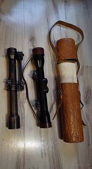 WW2 nemecké puškohľady na MAUSER K 98