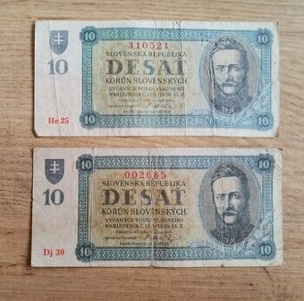 Slovenský štát 10 korun