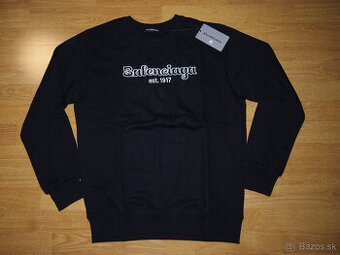Balenciaga pánska mikina čierna 2