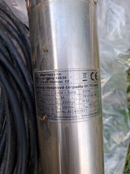 vretenove cerpadlo HC75 inox - 1