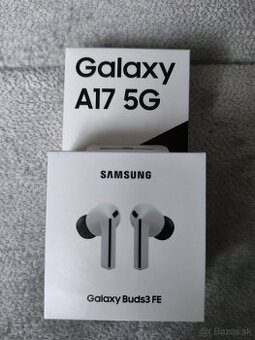Na predaj nový Samsung A17 5G + sluchadlá Galaxy Buds3FE - 1