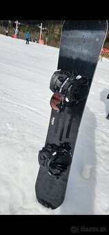 Snowboard set Raven 157 + Salomon BOA – Ako nový - 1