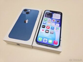 APPLE IPHONE 13 mini 128GB BLUE ,BATERKA 100%