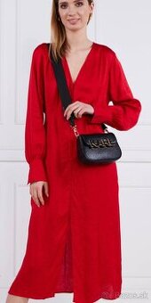 Karl Lagerfeld šaty M originál jaquard padavé