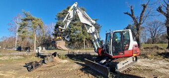Pásové rýpadlo Takeuchi TB290-2, dvojitý výložník, ENGCON