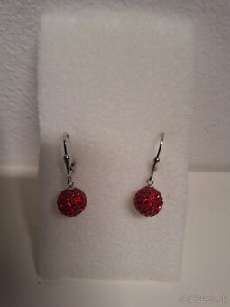 Swarovski náušnice v striebre