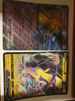 Dve jumbo Pokémon karty