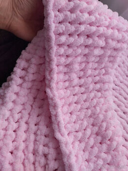 posledne kusy velka puffy deka Mäta a Ruza