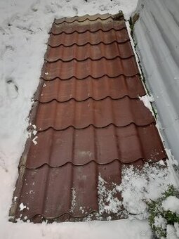 Plechová strešná krytina 6m2