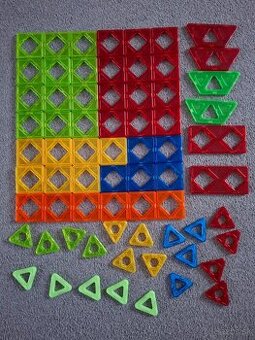 Magnetická stavebnica 70 ks