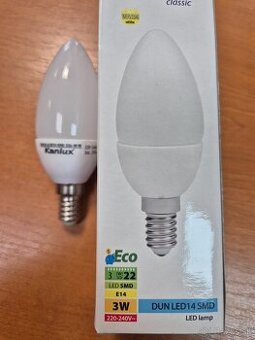 LED žiarovka sviečka