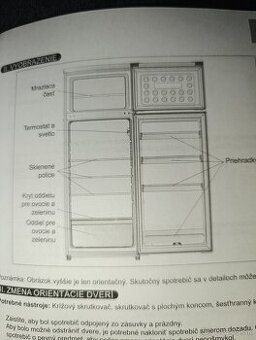 ETA chladnička s mrazničkou