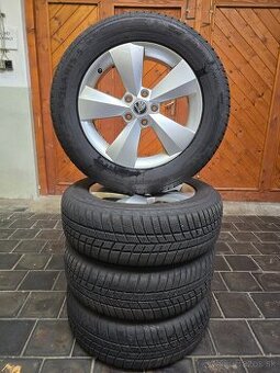 HLINÍKOVÉ DISKY ŠKODA 5x112 R17 S PNEU 215/65 R17 XL