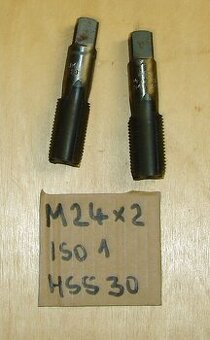 Sadove zavitniky M 24x2 (2 sady) ISO 1  HSS 30