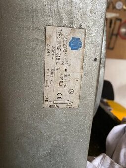 Priemyselný kanálový ventilátor