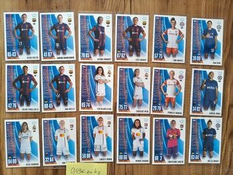 Futbalové kartičky - ženy