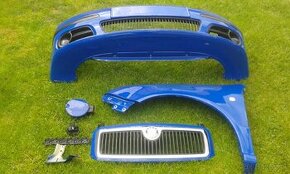 Stropnica(stropný tapacír) a modré diely Škoda Fabia 1