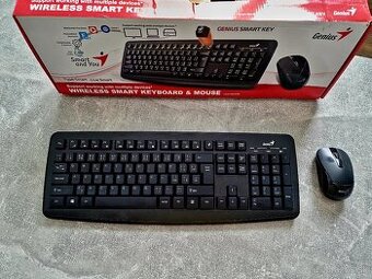 Bezdrôtový set klávesnice a myši Genius SMART KM-8100