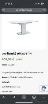 Jedálenský stôl