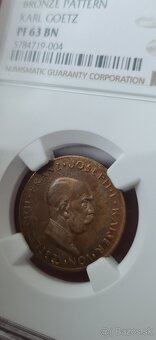 1 koruna 1914 - skúšobna ražba - veľmi vzácna