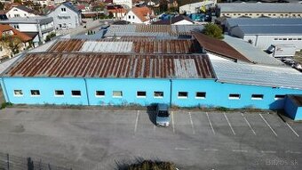 Dražba výrobnej haly so skladovými priestormi - Trenčín