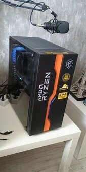 Herný PC ryzen 7 3700X, RTX 3060 12GB, 32GB DDR4, SSD 1TB
