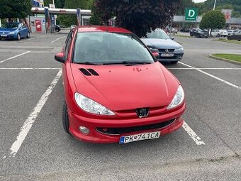 Predám Peugeot 206 1.4 55kW, benzín, r.v. 2008
