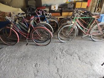 Staré bicykle ..