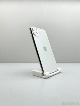 iPhone 11 PRO MAX SILVER 256GB - 100% NOVÁ BATÉRIA