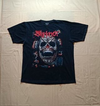 Slipknot čierne tričko s potlačou rock metal deathmetal XL