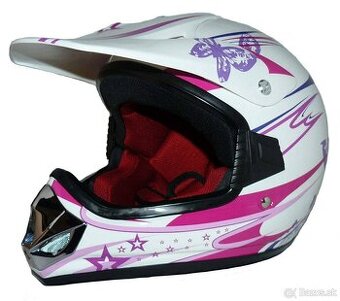 Motokrosová prilba Protectwear pre deti/dievčatá