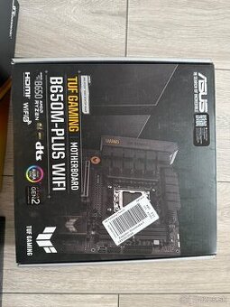 ASUS TUF Gaming B650M-PLUS WiFi. Záruka 24 mesiacov