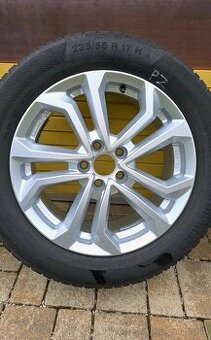 Predám hlinikove disky 17“ Dezent TA Silver 7,5x17 5x108 E