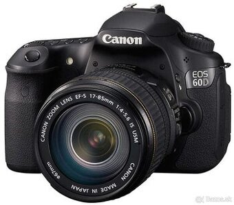 Predám Canon EOS 60D + objektív + príslušenstvo