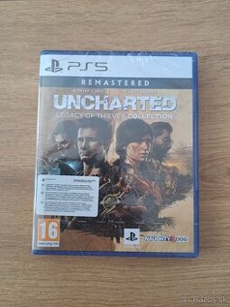 PREDAM NEROZBALENE Uncharted Remastered HRU NA PLAYSTATION 5