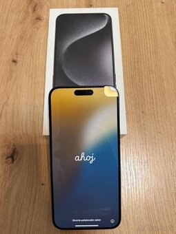 iPhone 15 Pro Max 256GB Black Titanium