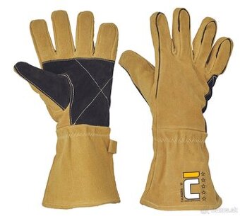 CALANDRA celokožené zváračské rukavice (nové) - 1