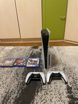 Predám PS5 SLIM S HRAMI