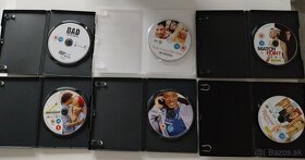 DVD filmy original v anglictine, balicek 6 ks