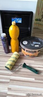 farby na stenu a naradie