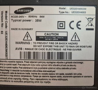 Predám Led tv SAMSUNG 32