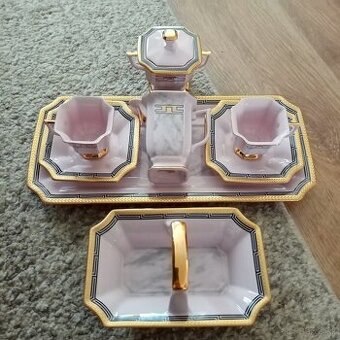 ružový porcelán Empír Chodov