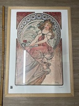 Alfons Mucha 4x jar leto jesen zima certifikat